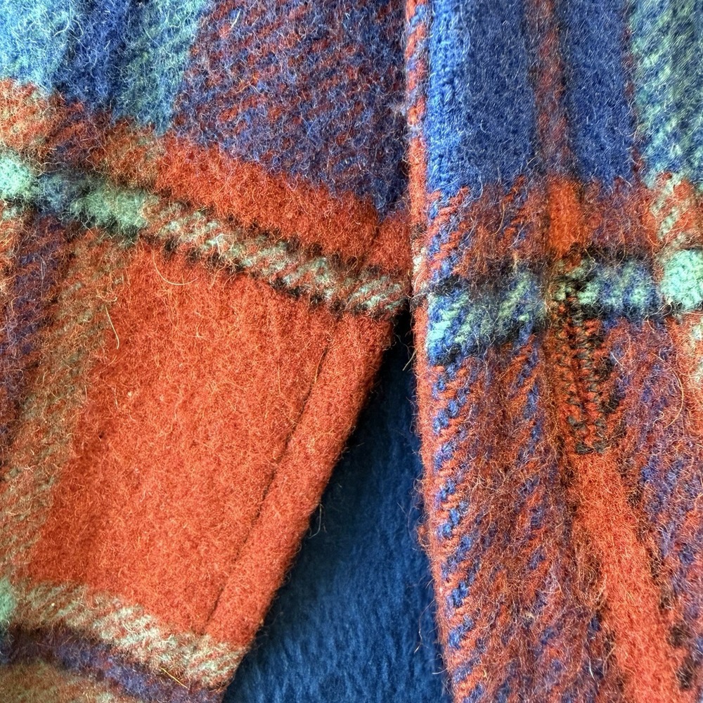 Vintage Put On by Sears Roebuck & Co. Checkerboard Wool Jacket Multicolor - Picture 8 of 9